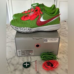 Nike LeBron 20 Stocking Stuffer Color Green Apple - Men’s Size 9